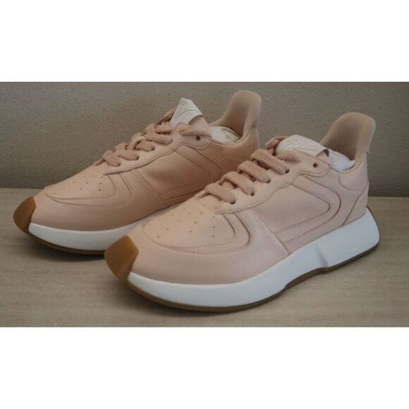 Giuseppe Zanotti Women's Sz 36 US 6 Nude Pink Omnia Donna Leather Sneakers - Picture 3 of 11